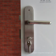 Durable 304 grade quality wooden door handle lock set